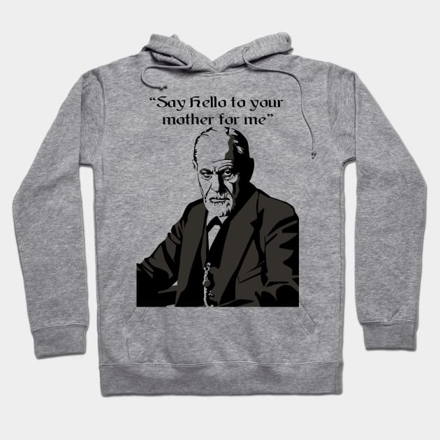 Freud Mother Hoodie by The Trauma Survivors Foundation